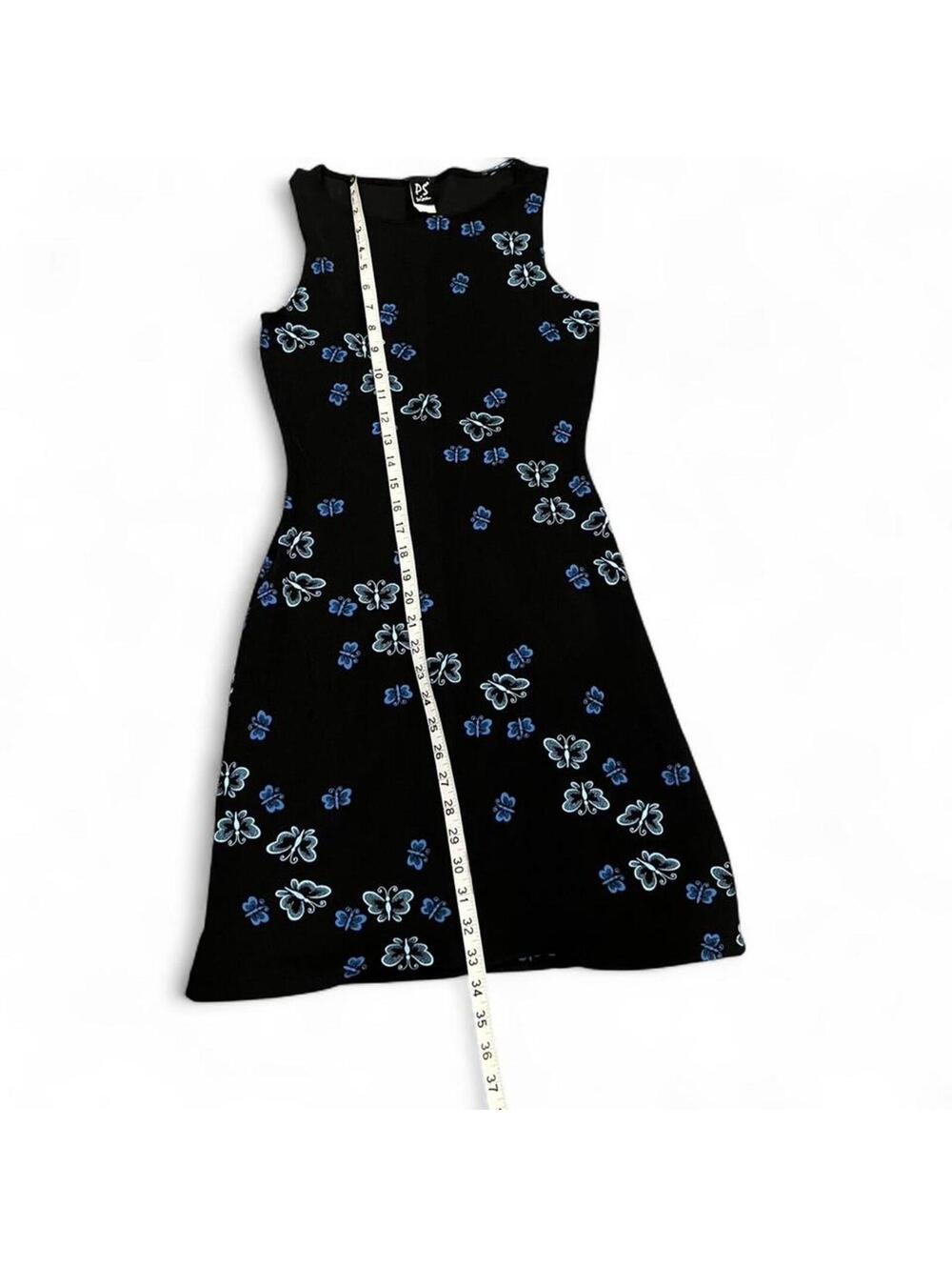 Vintage Y2K Butterfly Print Dress - Picture 3 of 8
